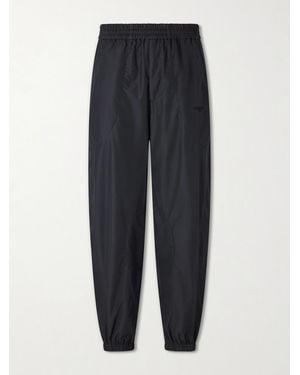 Givenchy Tapered Cotton-Blend Shell Joggers - Blue