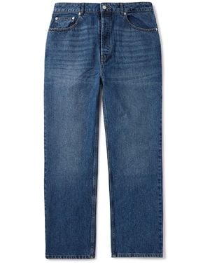 Officine Generale Vintage Original Straight-Leg Jeans - Blue