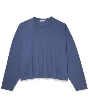 【The Row/ザ・ロウ】Slate Cotton Haru Oversize T-Shirt THE ROW Haru Cotton L/s T-shirt The Row