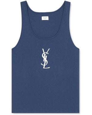 Men's Saint Laurent Sleeveless t-shirts | Lyst