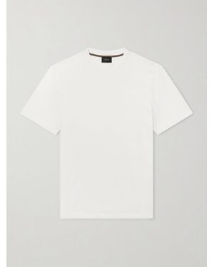 Brioni Cotton-Jersey T-Shirt - White