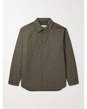 A Kind Of Guise Olkay Cotton Overshirt - Green