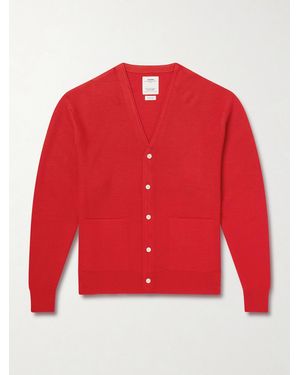 Visvim Selmer Wool Cardigan - Red