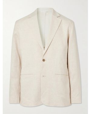 NN07 Timo 1454 Linen Suit Jacket - Natural