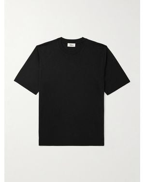 Altea Cecil Lyocell And Cotton-blend Jersey T-shirt - Black