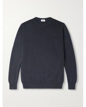 Ghiaia Cotton Jumper - Blue