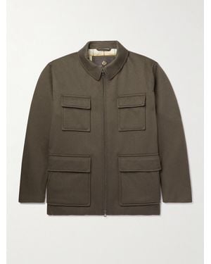 Loro Piana Storm System Cashmere Jacket - Green