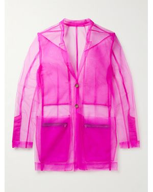 Rick Owens Lido Tulle Blazer - Pink