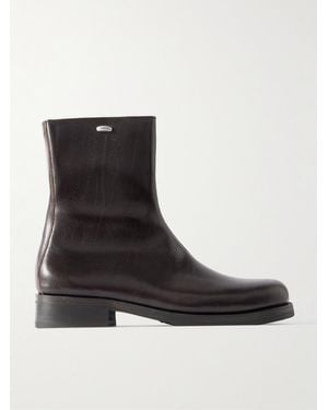 Our Legacy Camion Full Grain Leather Boots - Black