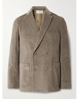 Officine Generale Blazer Doppiopetto - Marrone