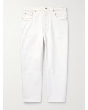 A Kind Of Guise Jeans Cropped A Gamba Affusolata - Bianco