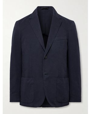 Sunspel Blazer Destrutturato - Blu