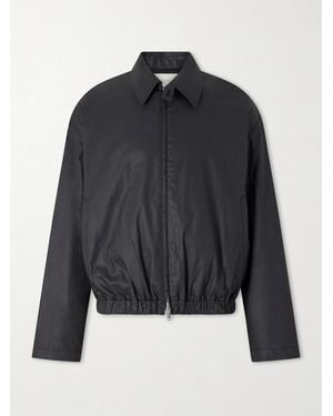 Studio Nicholson Lyons Cotton Blouson Jacket - Blue