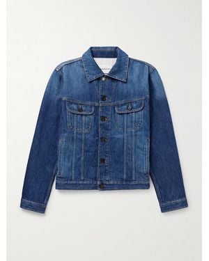 Givenchy Denim Trucker Jacket - Blue