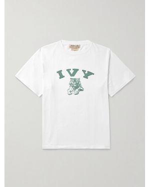 Remi Relief Ivy T-Shirt aus Baumwoll-Jersey mit Print - Grau