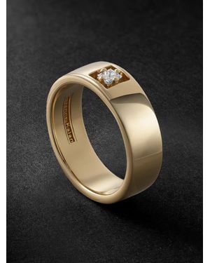 Suzanne Kalan 18-Karat Diamond Ring - Black