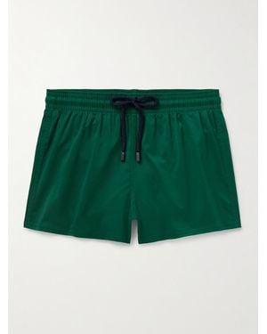 Vilebrequin Slim-Fit Short-Length Swim Shorts - Green