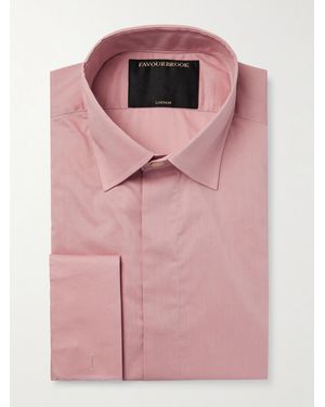 Favourbrook Gatsby Hemd aus Baumwollpopeline - Pink