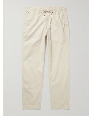 Polo Ralph Lauren Prepster Tapered Cotton-Blend Twill Drawstring Trousers - Natural
