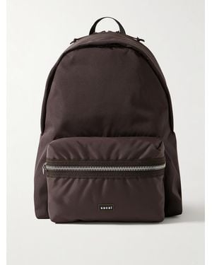 Sacai Pocket Shell Backpack - Black