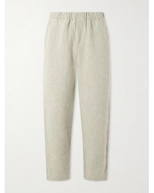 Barena Cordier Marte Linen Trousers - Natural