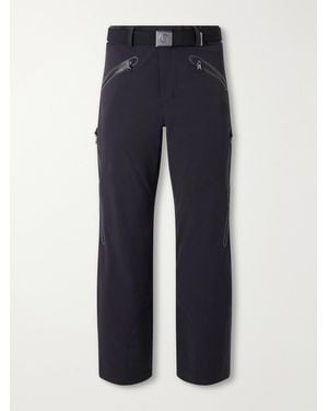 Bogner Tim-T Straight-Leg Belted Padded Shell Ski Pants - Blue