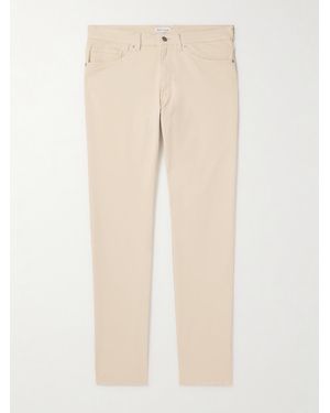 Peter Millar Pantaloni Slim-Fit - Neutro