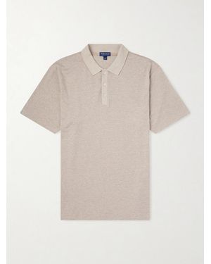Peter Millar Barnes Stretch-Jersey Polo Shirt - Natur
