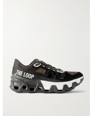 On Shoes Pleasures The Loop Cloudmster Hyper Tpu-trimmed Recycled-mesh Trainers - Black