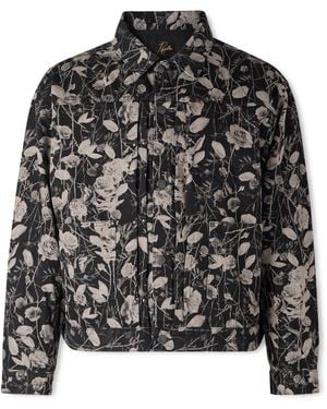 Needles Printed Denim Jacket - Black