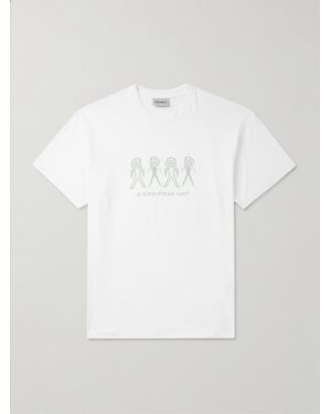 Carhartt Printed Organic Cotton-jersey T-shirt - White
