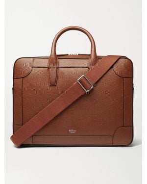 Mulberry Belgrave Full-grain Leather Briefcase - Brown