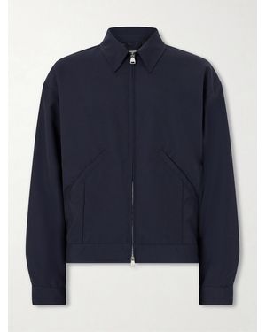 Valstar Stan Wool Bomber Jacket - Blue