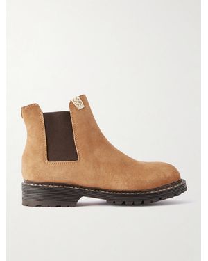 Visvim Gornergrat Mid-Folk Suede Chelsea Boots - Brown