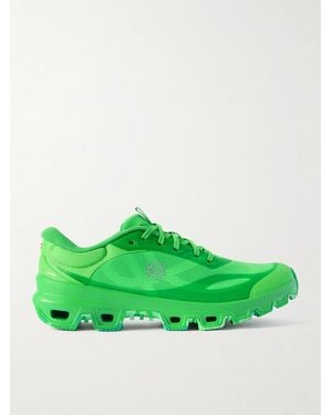 Loewe On Cloudventure 2.0 Rubber-Trimmed Mesh Trainers - Green