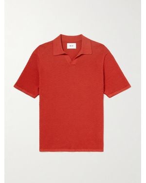 NN07 Paul 60016 Cotton Polo Shirt - Red