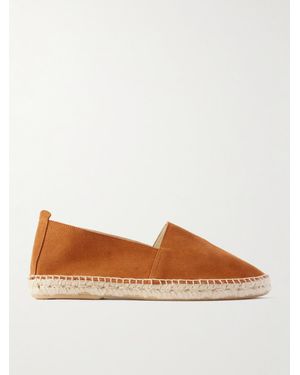 Anderson & Sheppard Suede Espadrilles - Brown