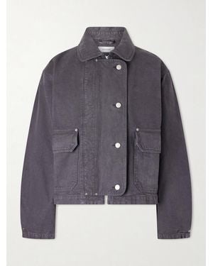 mfpen Courier Organic Cotton-Canvas Jacket - Blue