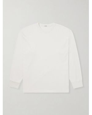 A.PRESSE Cotton And Cashmere-Blend T-Shirt - White