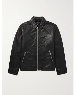 Rag & Bone Melrose Textured-leather Jacket - Black