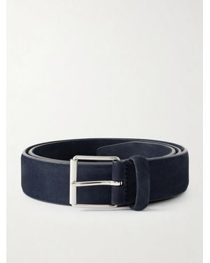Anderson's 3Cm Suede Belt - Blue