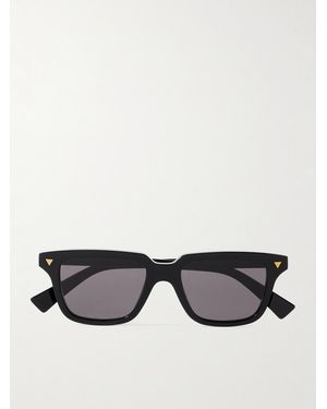Bottega Veneta Square-Frame Recycled-Acetate Sunglasses - Black
