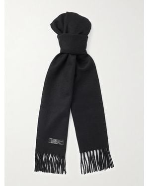 Charvet Cashmere Scarf - White