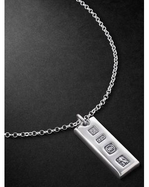 Neighborhood Ingot Necklace - Black