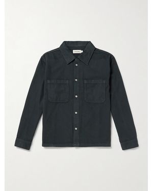 FRAME Cotton Shirt - Blue