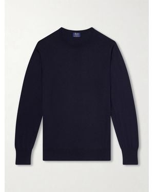 William Lockie Merino Wool Sweater - Blau