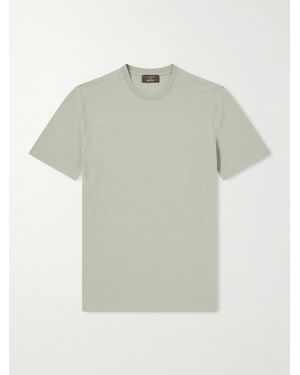 Slowear Slim-fit Cotton-jersey T-shirt - Green