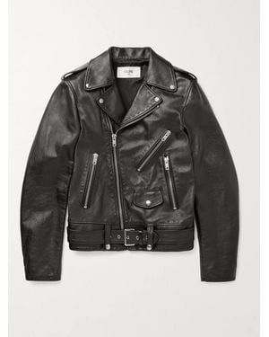 Celine Leather Jacket - Schwarz