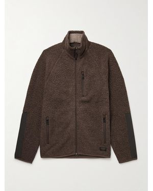 James Purdey & Sons Shell-Trimmed Bouclé Jacket - Brown