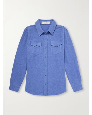 God's True Cashmere Cashmere Shirt - Blue